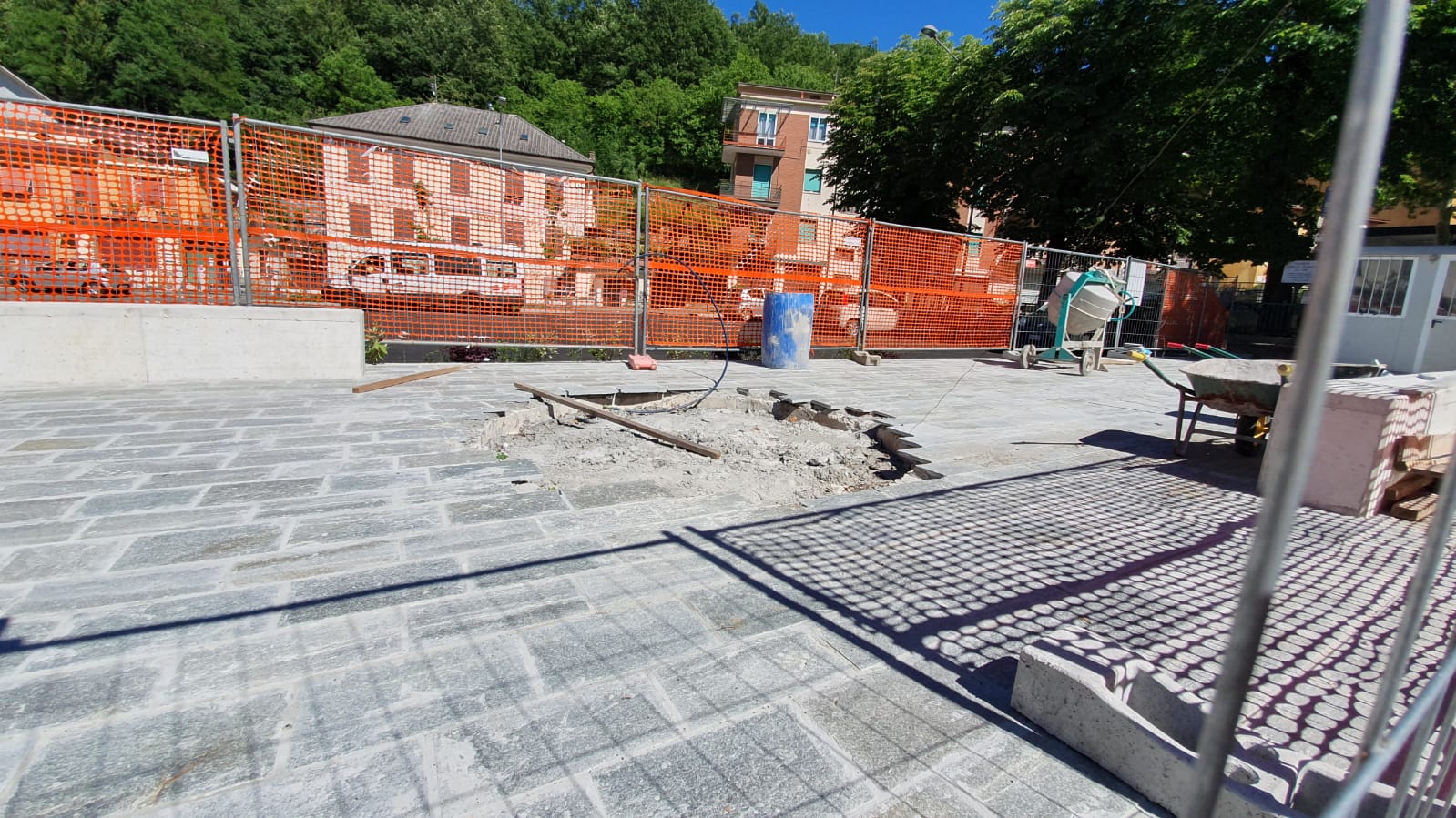 Stato attuale della piazza